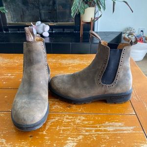 Blundstone High Top Boots Rustic Brown